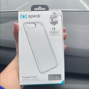 Speck Presidio Clear Case for iPhone 7 Plus/6 Plus - Crystal Clear